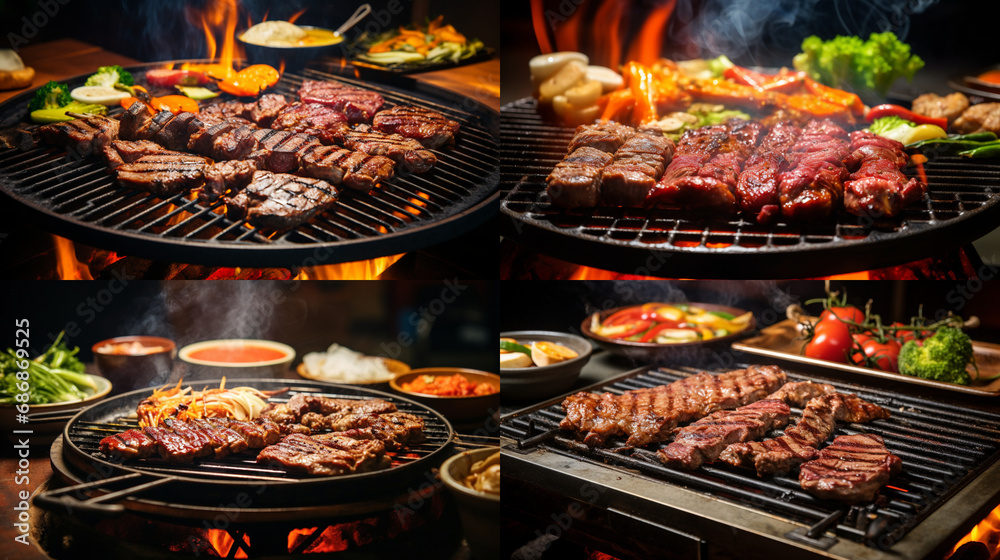 meat on the grill meat on the grill