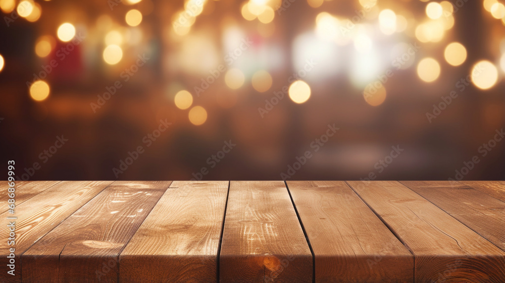 empty wooden table background empty wooden table background