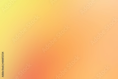 Abstract blurred background image of orange, yellow colors gradient used as an illustration. Designing posters or advertisements.