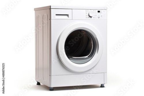 A single dryer isolated on white background © GalleryGlider