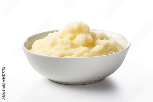 A single grits isolated on white background photo