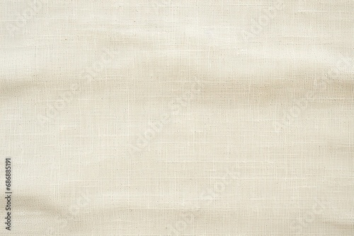 Thin white linen textile textured aesthetic background Generative AI