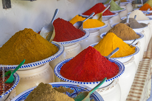 Spices for sale at the Houmt Souk. photo