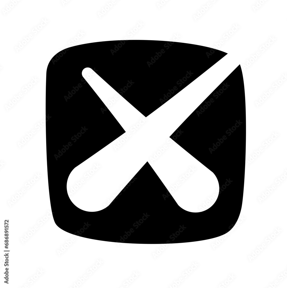 false symbols accept rejected black icon for evaluation false symbols accept rejected black icon for evaluation