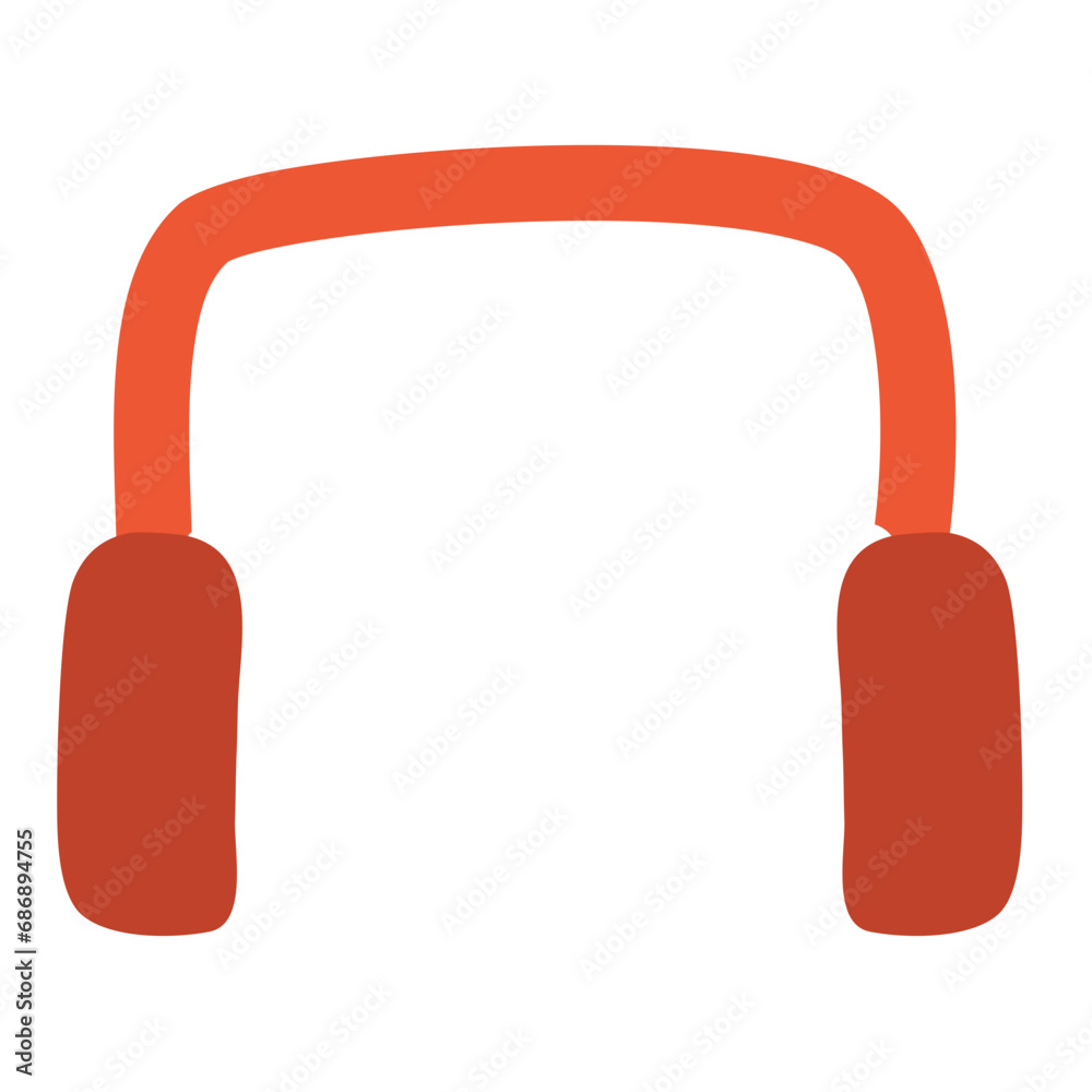 warm ears winter accessory vector Illustration warm ears winter accessory vector Illustration