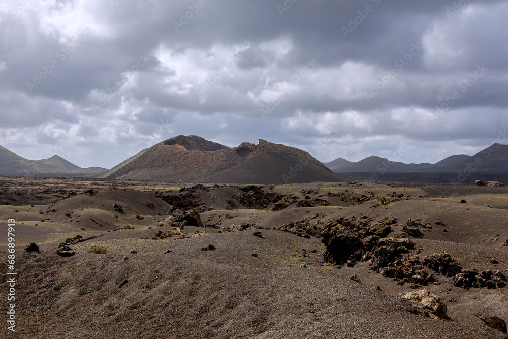 Vulkan Caldera de Los Cuervos, Lanzarote