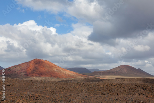 Lavafeld und Feuerberge, Lanzarote