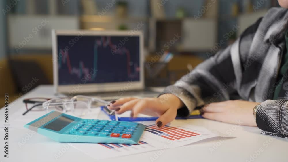 Graph stock market, investment, account. Graph stock market, investment, account.