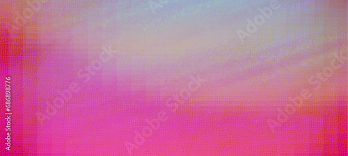 Pink abstract background, Panorama widescreen backdrop illustration with copy space, for online Ads, Posters, Banners, social media, covers, evetns and design works