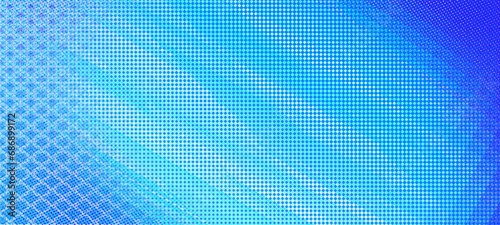 Blue Backgroud. Empty dots pattern backdrop illustration with copy space, for online Ads, Posters, Banners, social media, covers, evetns and design works