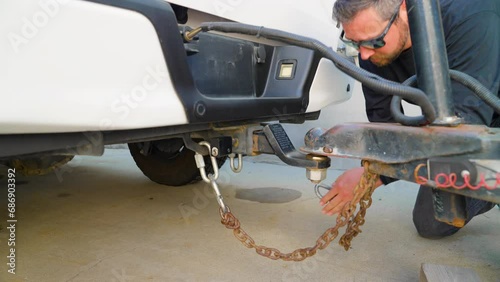 Hitching Trailer