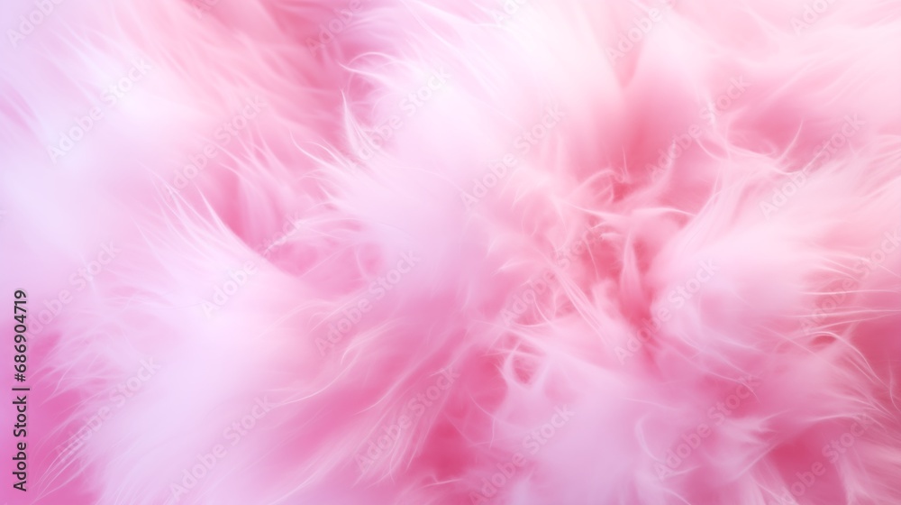 A close up of pink feathers on a pink background