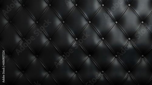 Luxurious Leather Upholstery Background. Generative ai photo
