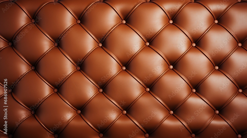 Luxurious Leather Upholstery Background. Generative ai Luxurious Leather Upholstery Background. Generative ai