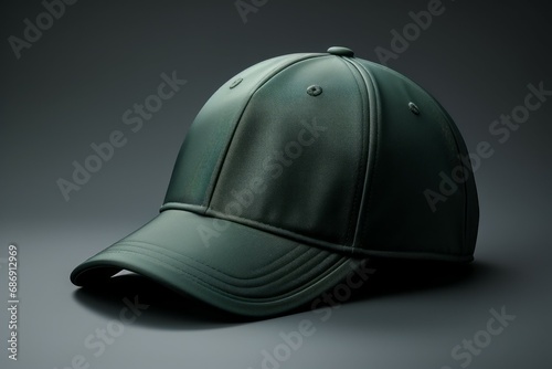 Baseball cap mockup. Background with selective focus and copy space