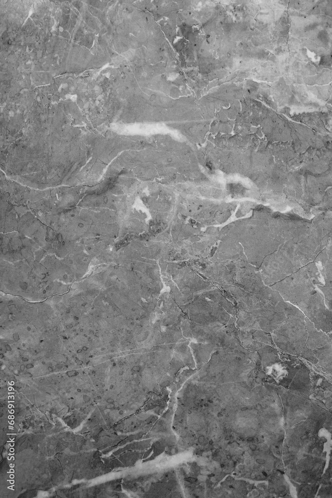 Texture of grey marble stone surface as background, closeup