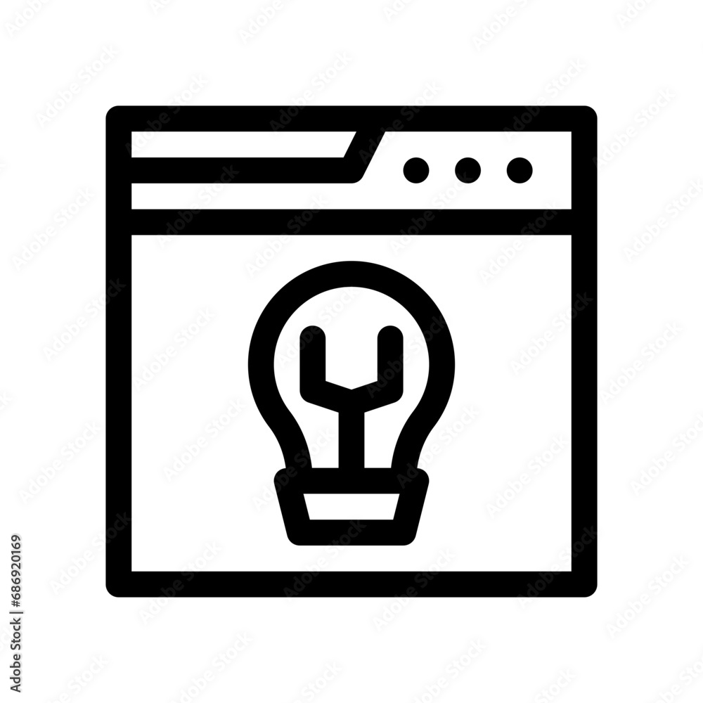 creative line icon creative line icon