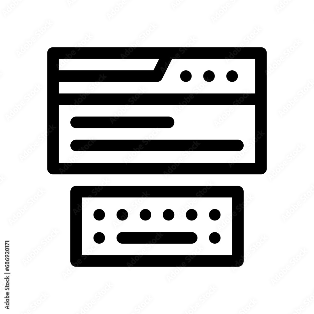 content writing line icon content writing line icon