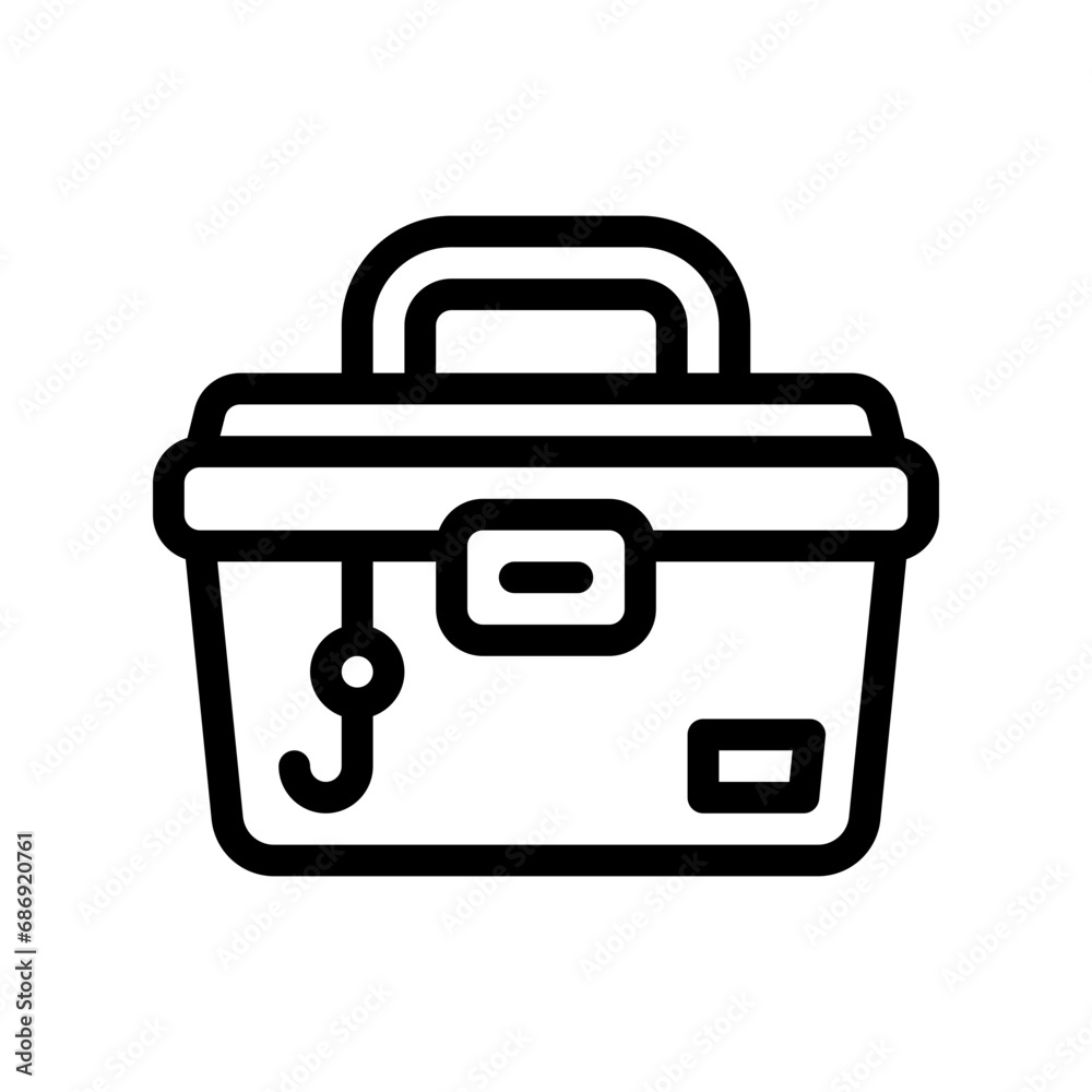 toolbox line icon toolbox line icon