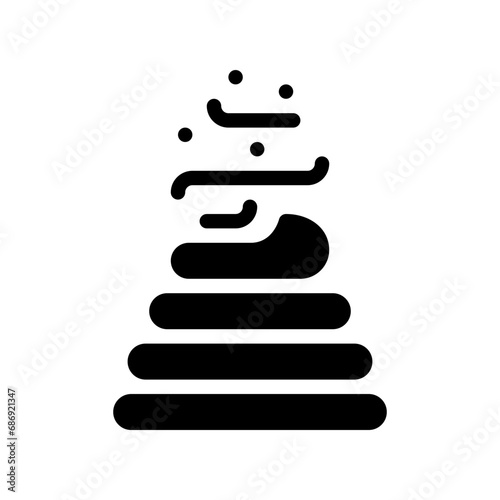 poo glyph icon
