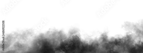 Abstract smoke fog on isolated background. Texture overlays. Design element. vector cloudiness, mist or smog background. Vector illustration