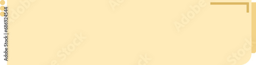 sheet of paper with ribbon