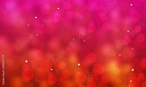 Vector bokeh effect gradient background