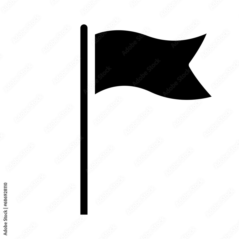flag glyph icon flag glyph icon