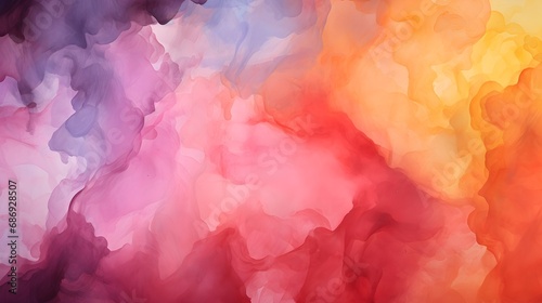 Watercolor Wonders: Colorful Abstract Background Patterns