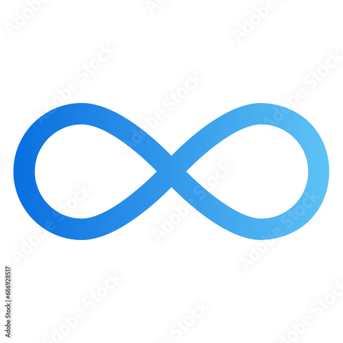 infinity gradient icon