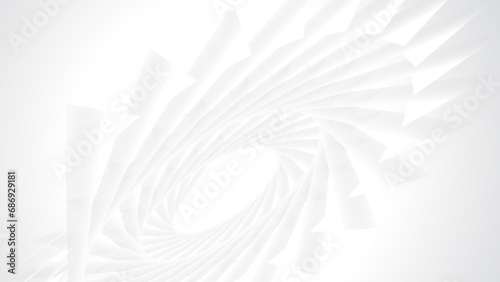 Fototapeta Naklejka Na Ścianę i Meble -  Abstract white fluid flow background with line futuristic Geometric Textured intricate 3D wall Light wave White	