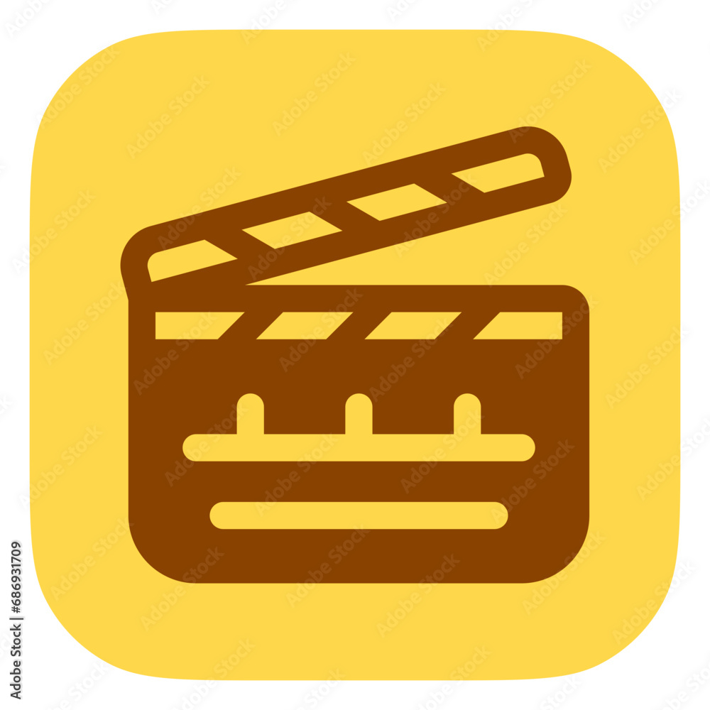 Editable clapperboard, film production, action, scene vector icon. Movie, cinema, entertainment. Part of a big icon set family. Perfect for web and app interfaces, presentations, infographics, etc Editable clapperboard, film production, action, scene vector icon. Movie, cinema, entertainment. Part of a big icon set family. Perfect for web and app interfaces, presentations, infographics, etc