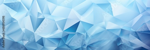 Chill in the Air: A Stunning Array of Icy Blue Geometric Shapes Creating a Cool, Crisp Background for Your Designs