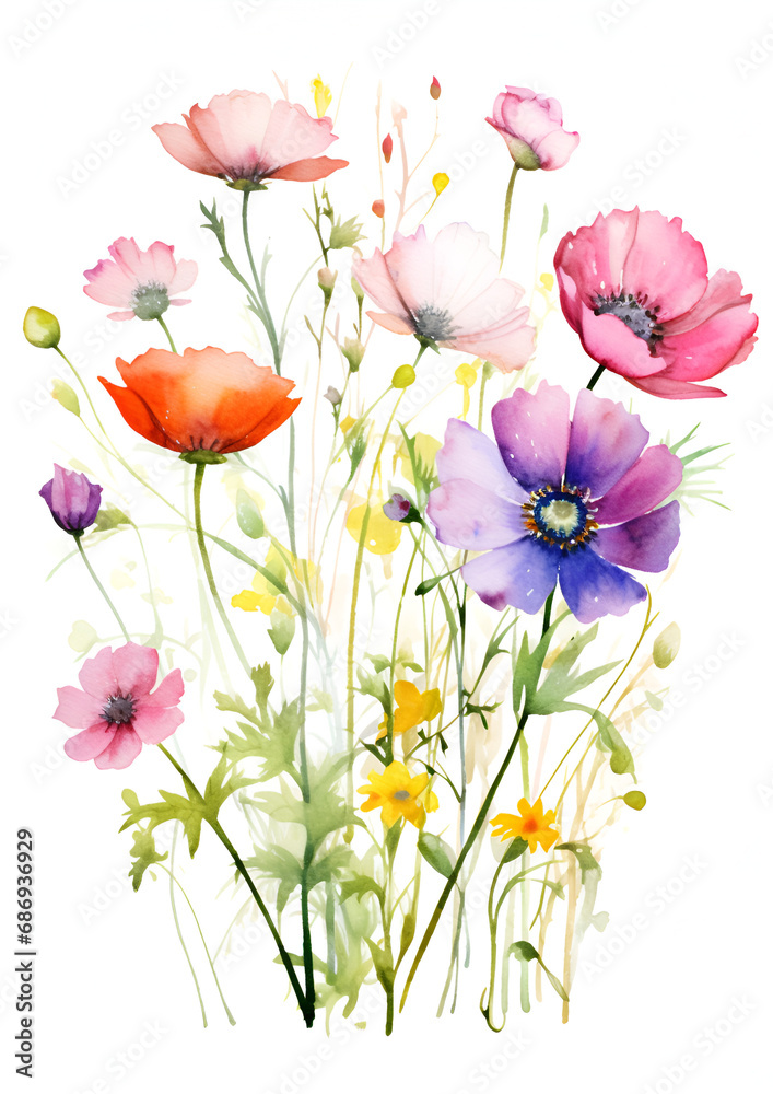 bouquet of poppies bouquet of poppies