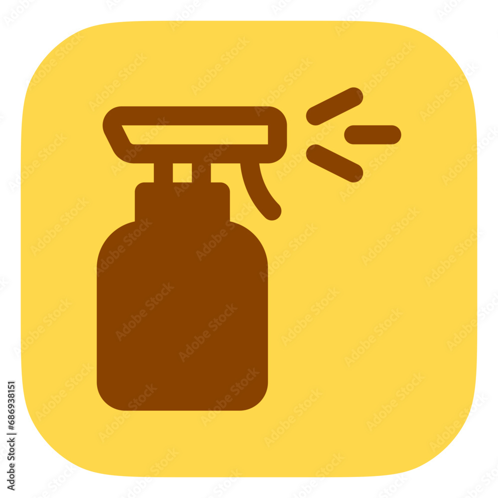 Editable spray bottle vector icon. Barbershop, lifestyle, grooming. Part of a big icon set family. Perfect for web and app interfaces, presentations, infographics, etc