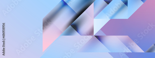 Creative geometric modern background template
