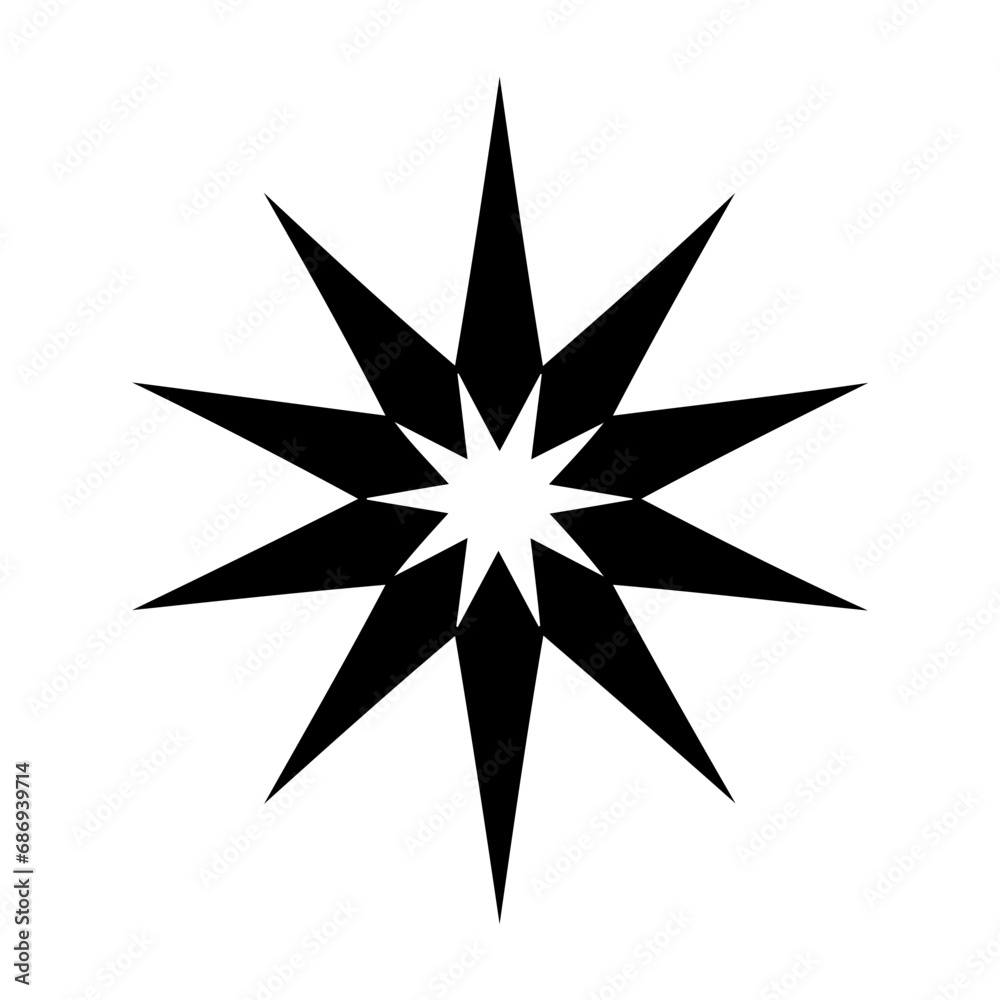 spark Icon Illustration. Vector SVG spark Icon Illustration. Vector SVG