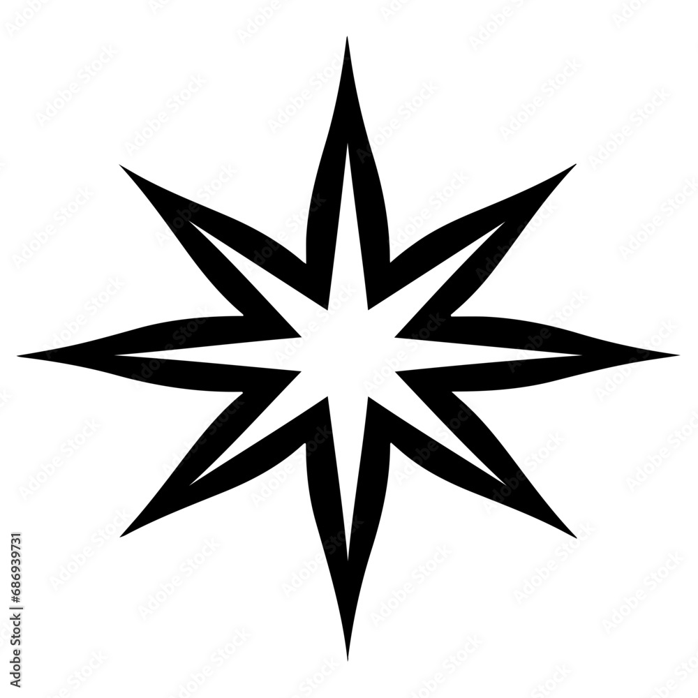 spark Icon Illustration. Vector SVG spark Icon Illustration. Vector SVG