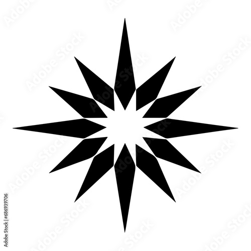 spark Icon Illustration. Vector SVG