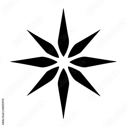 spark Icon Illustration. Vector SVG