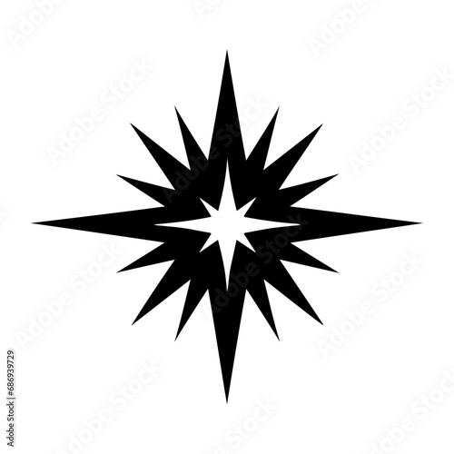 spark Icon Illustration. Vector SVG