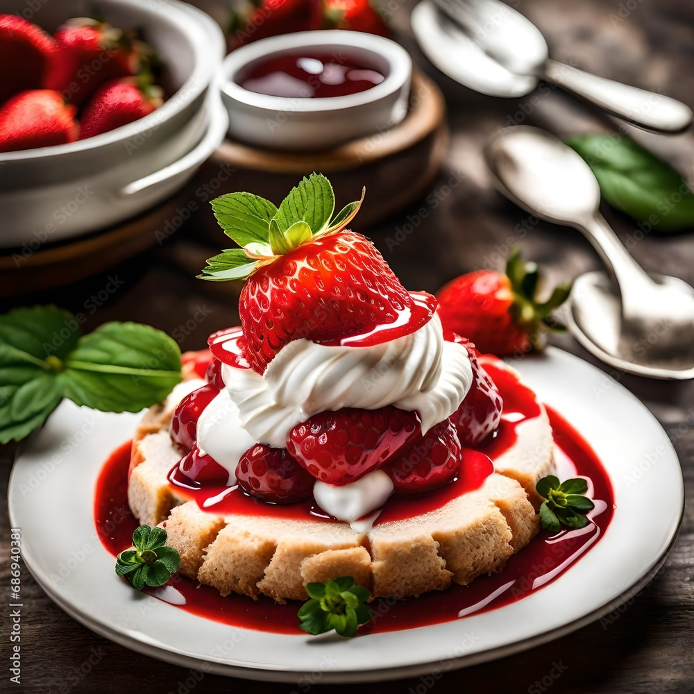 cheesecake with strawberries cheesecake with strawberries