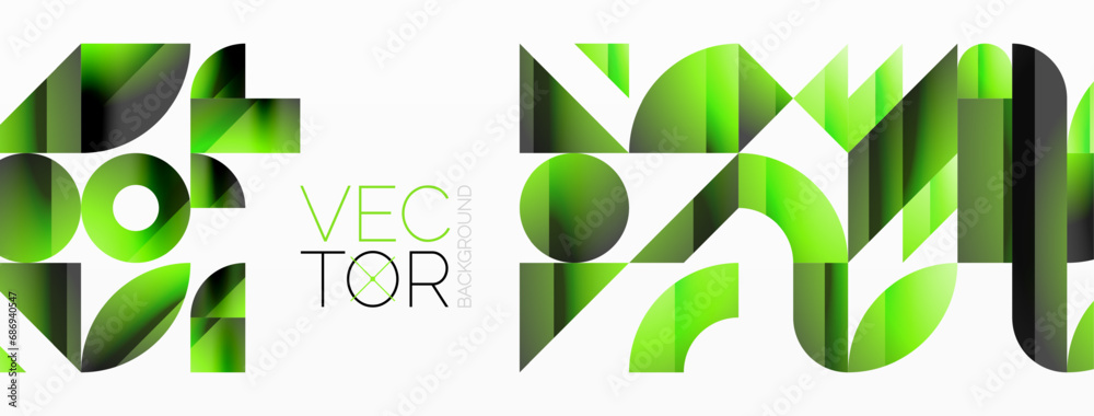 Creative geometric modern background template Creative geometric modern background template