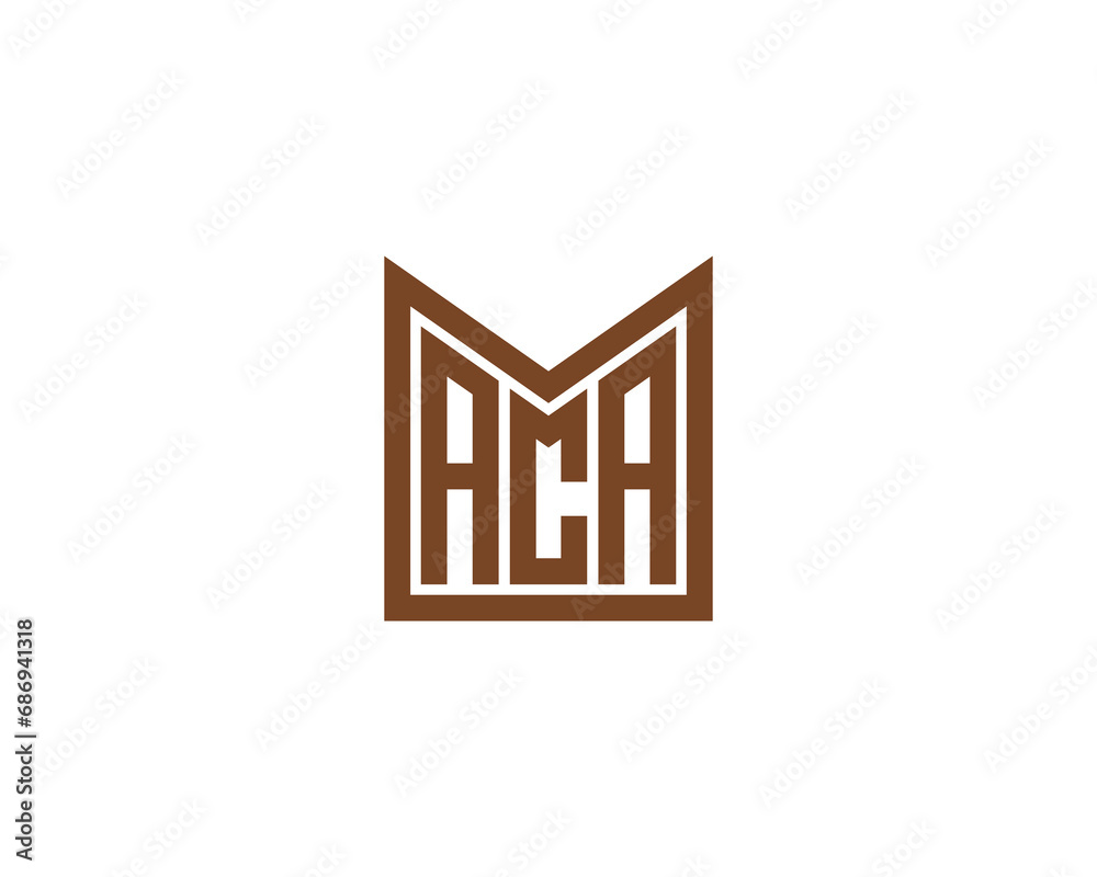 ACA logo design vector template ACA logo design vector template