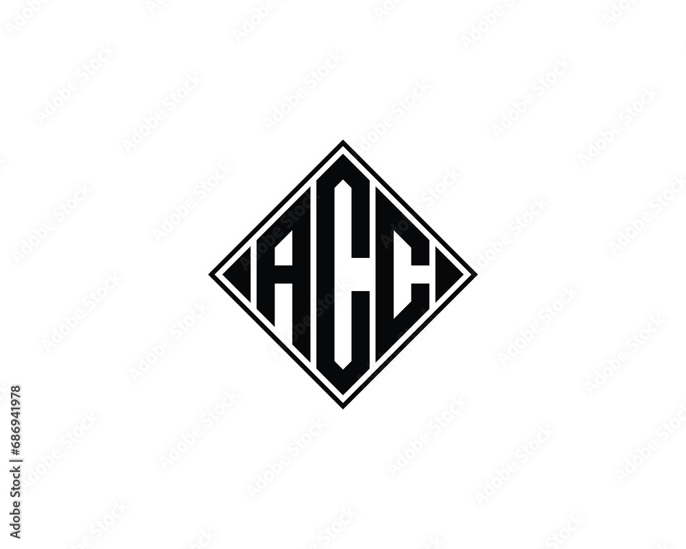 ACC Logo design vector template ACC Logo design vector template