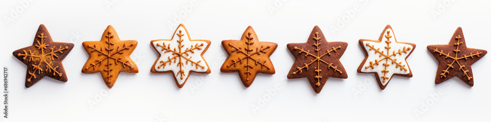 A collection of Christmas mince pies isolated against a flat background A collection of Christmas mince pies isolated against a flat background