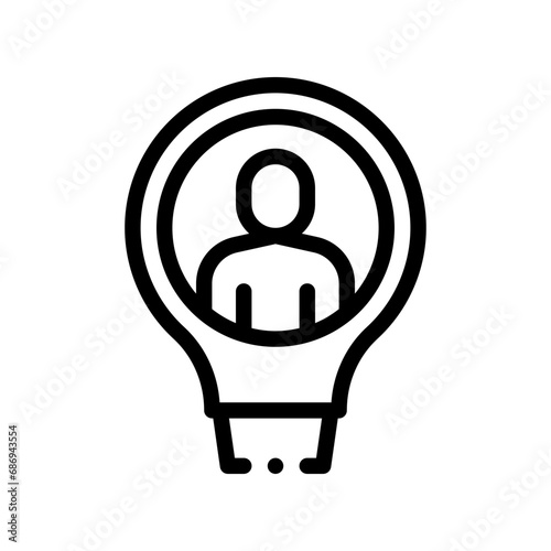 business idea line icon
