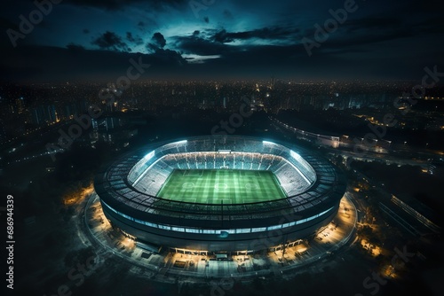 サッカースタジアムのイメージ03 © yukinoshirokuma