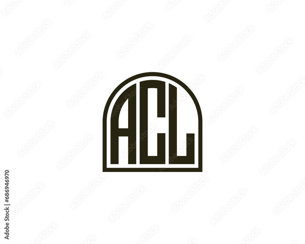 ACL logo design vector template ACL logo design vector template