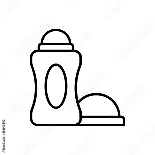 Deodorant icon. outline icon